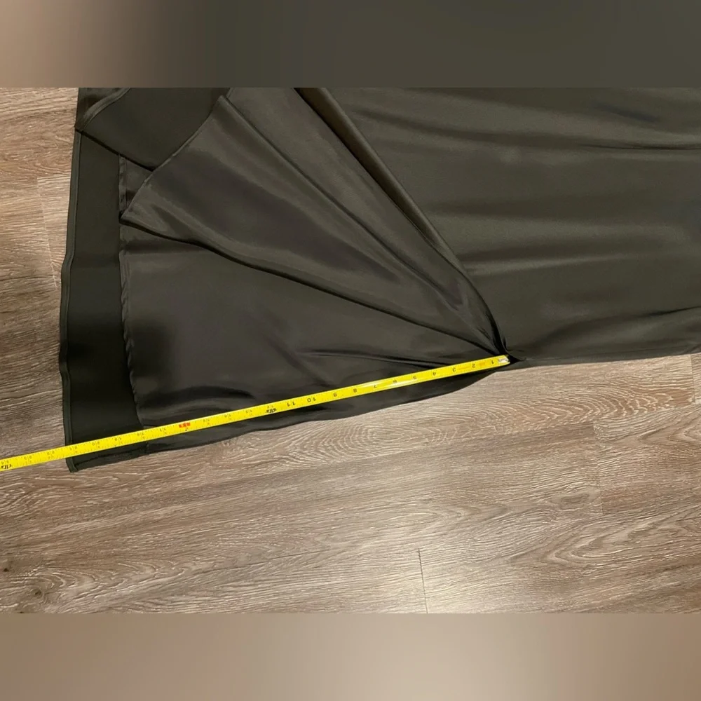 Ann Taylor Black Satin Maxi Skirt - Picture 12 of 15